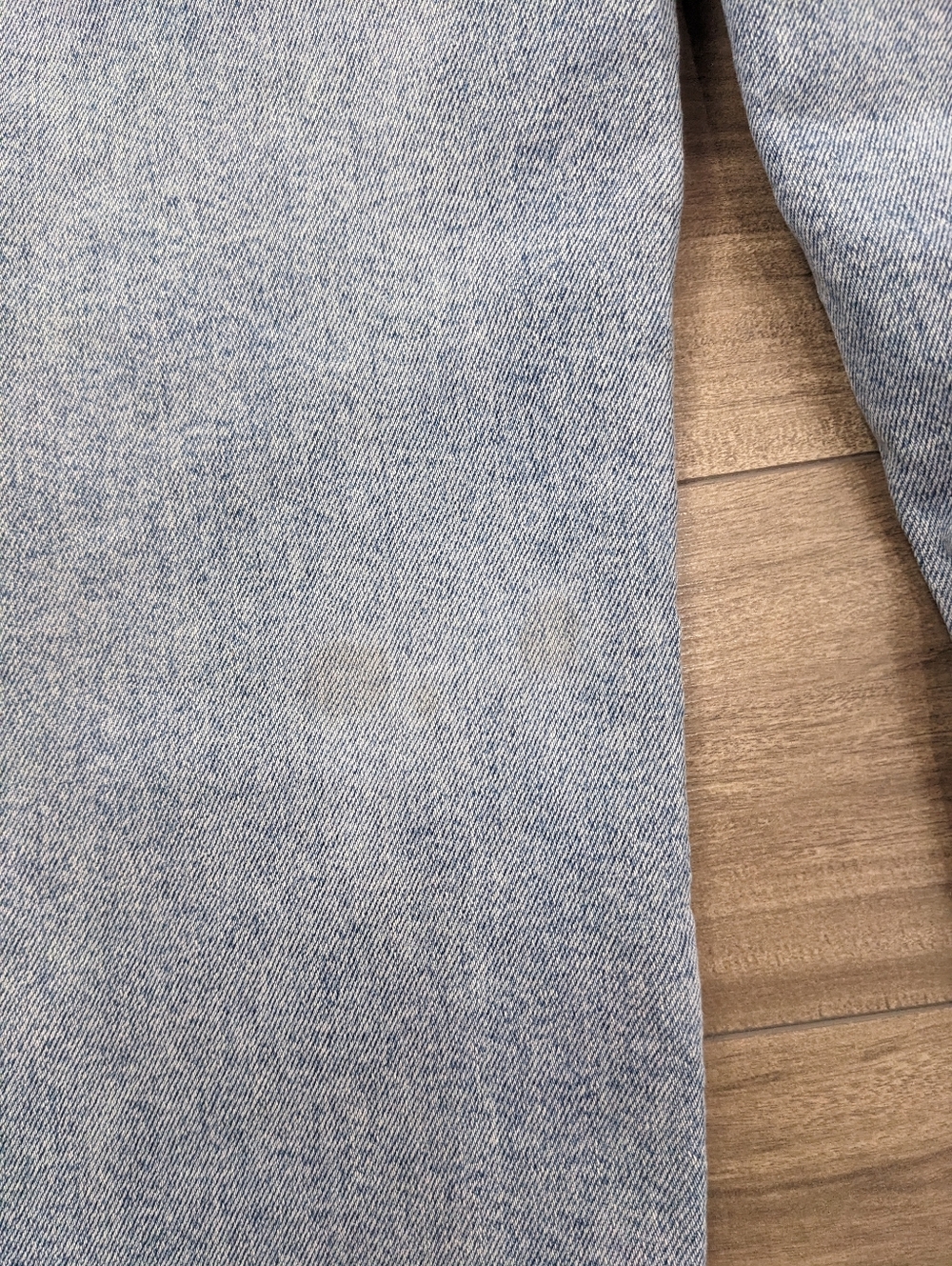 Levi's Women's Jeans Ribcage Straight Ankle Size 23 L27 Blue Cotton Blend - Picture 11 of 14